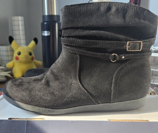 SJB Kinley Black Womens Boots