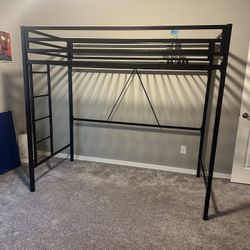 Steel Twin Loft Bed