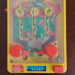 Vintage Jungle Mini Pinball Machine