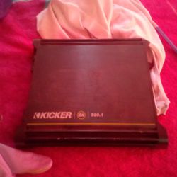 Kicker DX 500.1 Amplifier