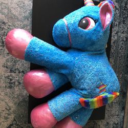 Giant unicorn stuffed animal toys. 