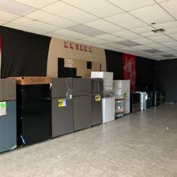 NEW STOVES, REFRIGERATORS, HOT WATER TANKS, WAHS AND DRYER, DISHWASHERS