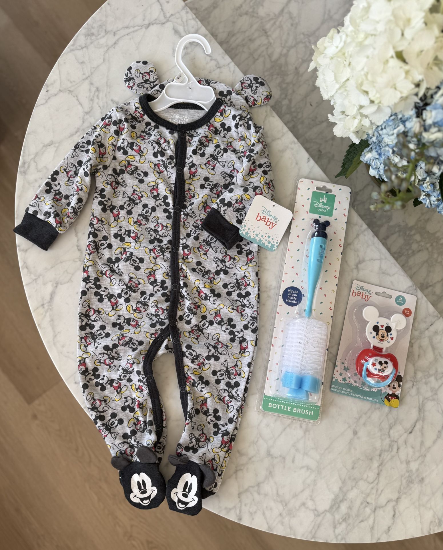 Disney Baby Mickey Mouse Onesie Brand New Baby Shower