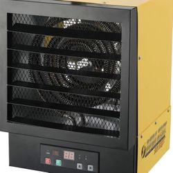 Dura Heat Hard-Wired Ceiling Mount Electric Garage Space Heater with Remote, 10,000 Watt