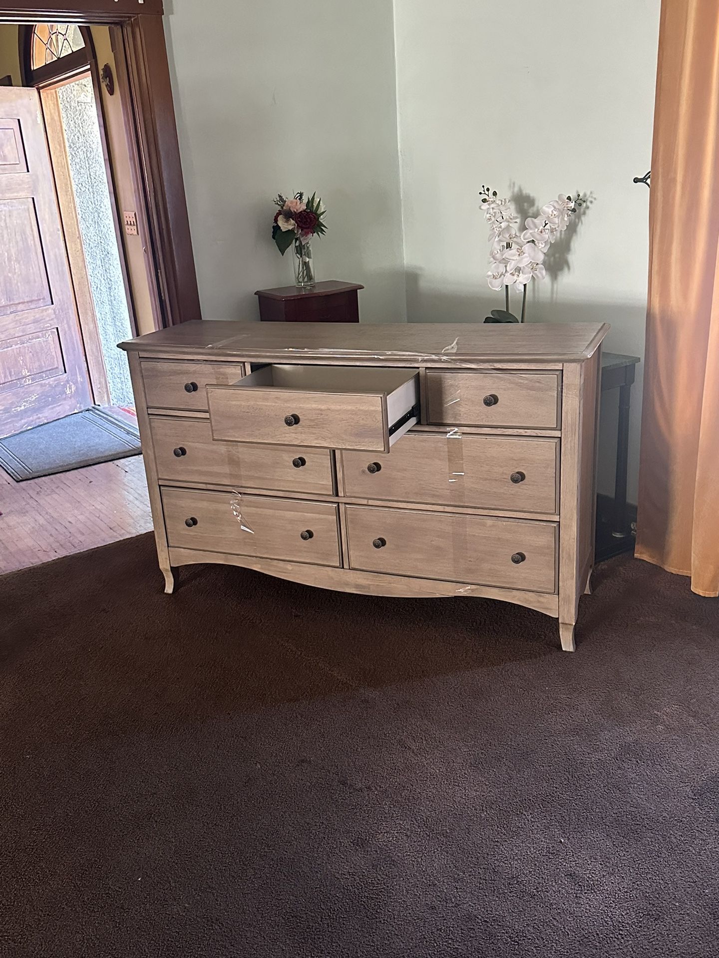 Large Wooden Dresser 