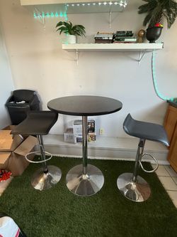 Table and chairs