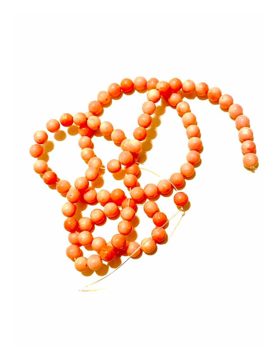 Genuine 5mm Pink Coral