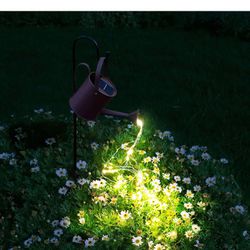 New in box Star Shower Garden Art Light Decoration, FULLOVE LED Watering Can Lights, Waterproof Strip Lights for Outdoors, Watering Can Sprinkles Your