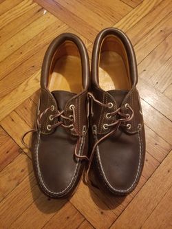 Timberland mens leather moccasins