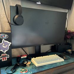 Xbox series X and gaming set up