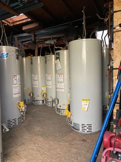 40 and 50 Gallon Natural Gas used Water Heaters/ boilers