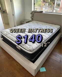 New Queen mattress only $140