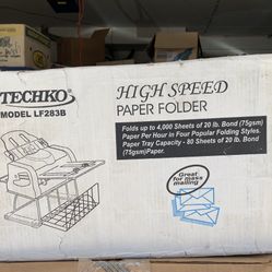 Letter  Folder-TECHKO LF283B AUTO 