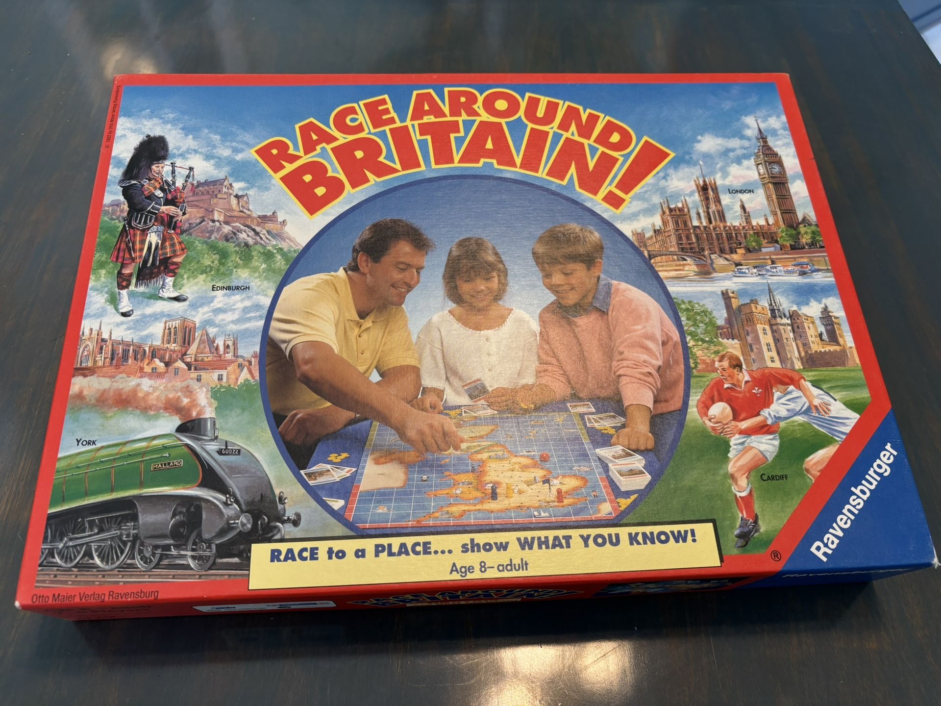 Race Around Britain Board Game