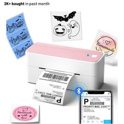 Thermal Label Printer, 241BT 4X6 Wireless Shipping Labels Printer for Small Business