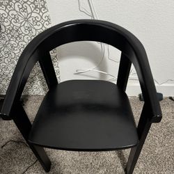 Black chair