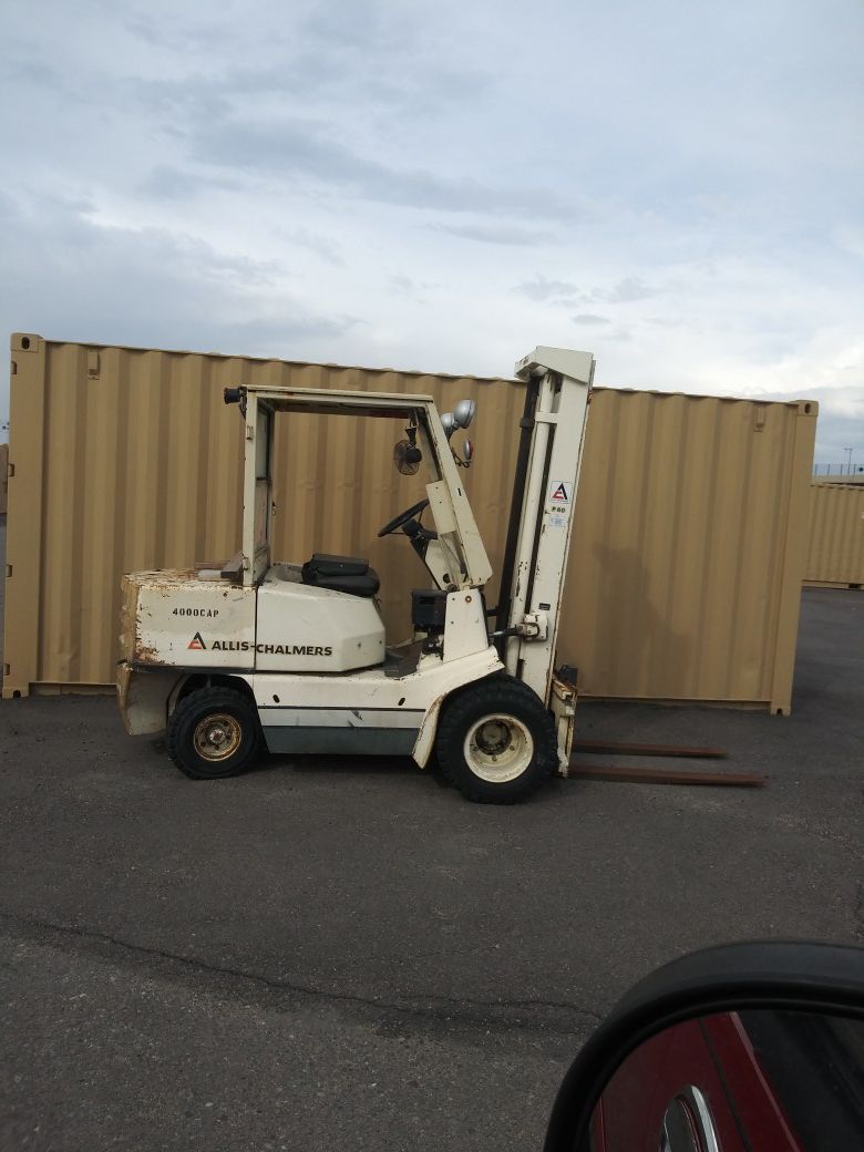Alice forklift 4000 lb capacity single stage