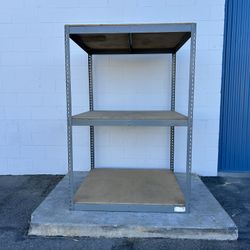 Steel Rivet Boltless Storage Racks 48 in W x 48 in D Supply Stock Shelving Similar To Uline Delivery Available