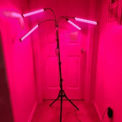 Devowellte Red Light Lamp for Body, 180LEDs Infrared Light Lamp 3-in-1 Chip