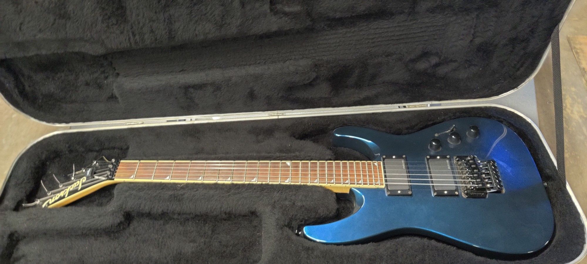 Jackson Dinky DKMG Cobalt Blue Electric Guitar