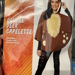 Deer Capalette Pancho costume