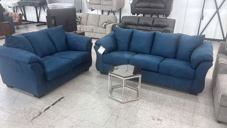 Ashley Darcy sofa loveseat set. Display model . sale price