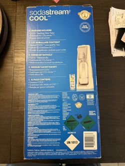 SodaStream COOL Machine Only – New – No Bottle or CO2