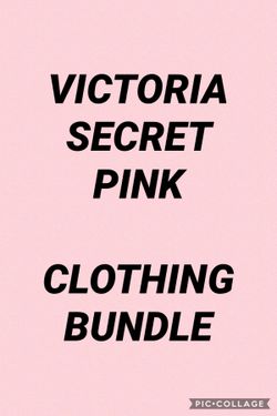 Victoria Secret Pink Clothing Bundle