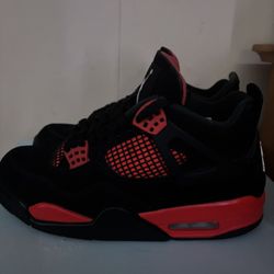 Jordan 4 Red Thunder 