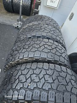 4 Used Tires Lt35x12.50r20 Toyo AT111 Open Country  $370.00