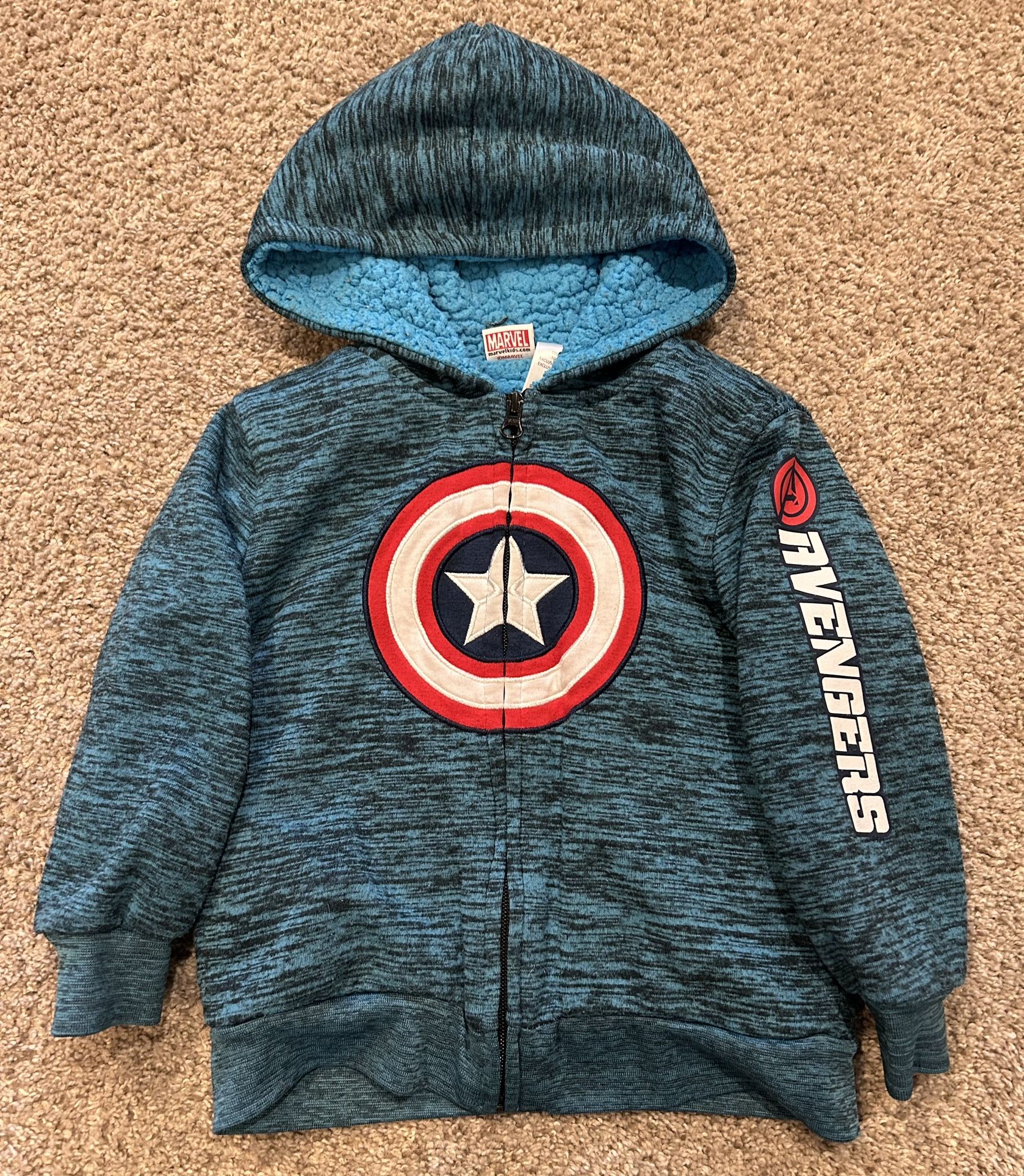 Captain America Zip Up