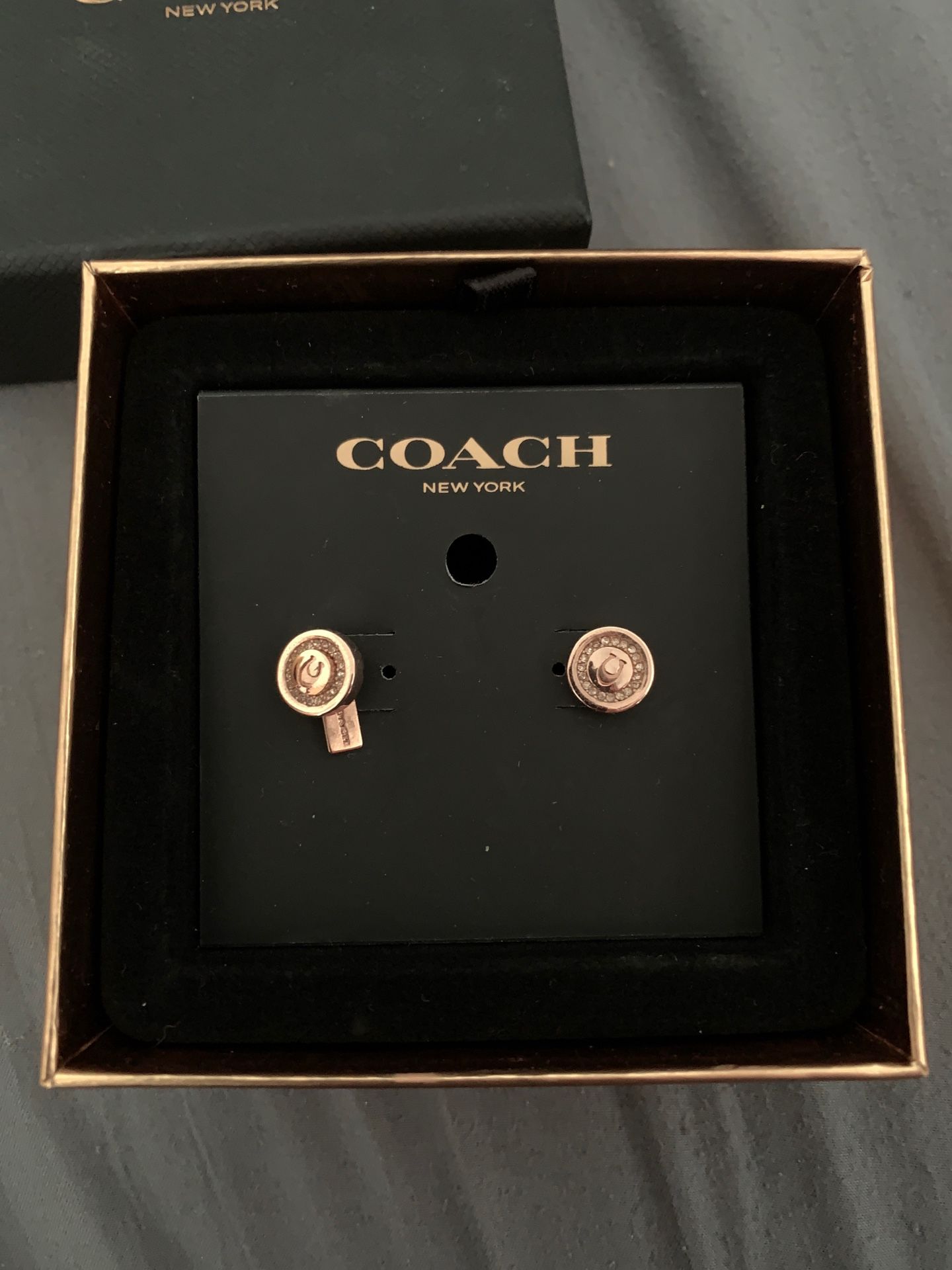 Coach earrings