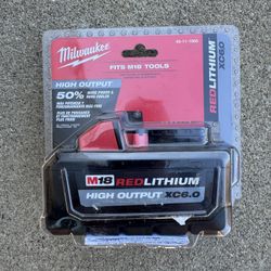 Milwaukee M18 6.0 Battery 