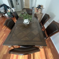 Dining Table - 8 Chairs 