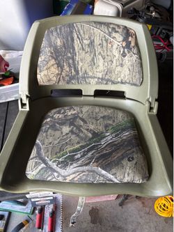 New boat seat