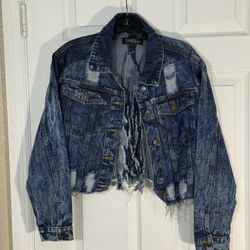 Thrill Jeans Cropped Jacket 