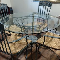 Wrought Iron Table
