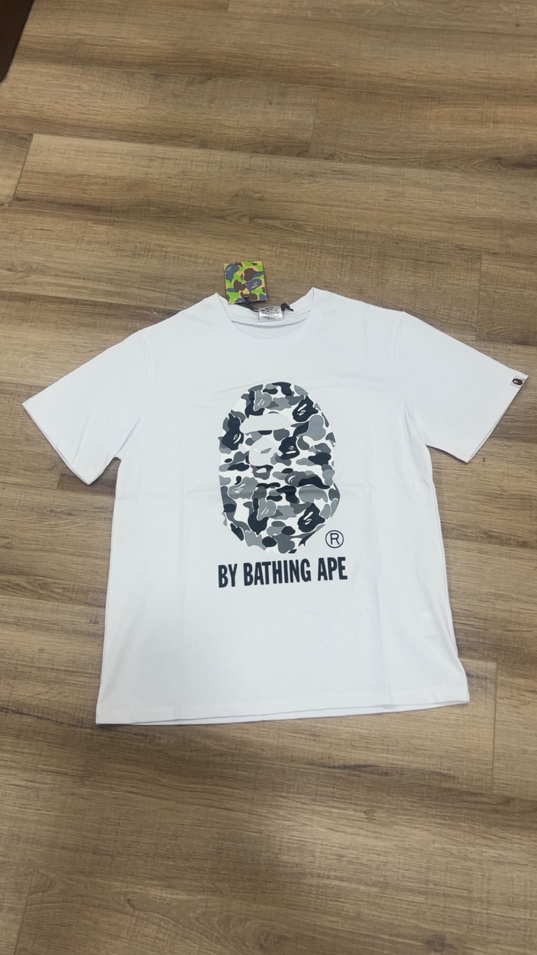 White BAPE camo t-shirt Size L