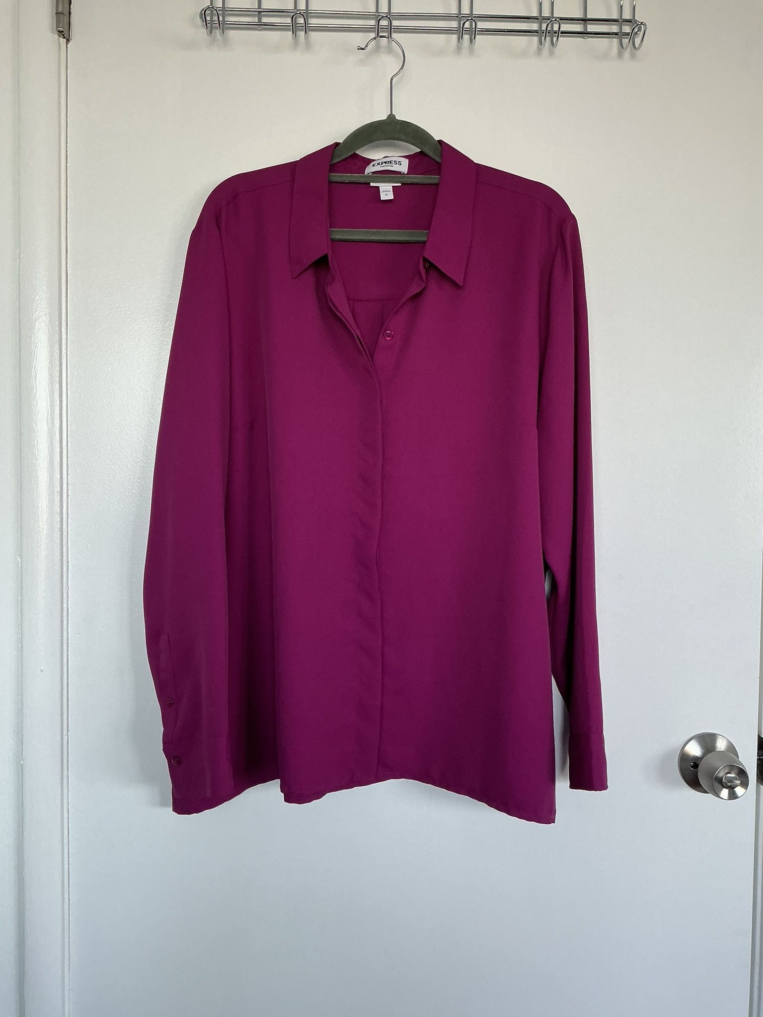 Express Magenta Shirt