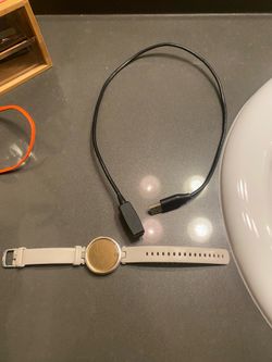 Rose Gold/Sand Garmin Lily Watch