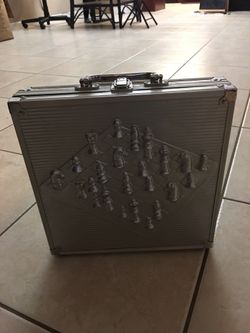 Chess set and other games | like NEW