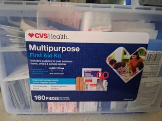 First Aid Kit 160 pieces