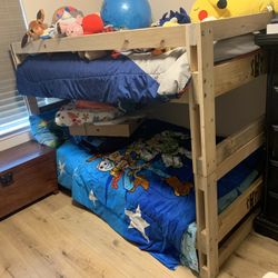 Brand New Bunk Beds With Mattress