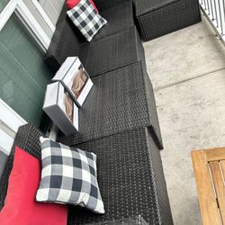 Small Outdoor Sectional Patio Furniture 