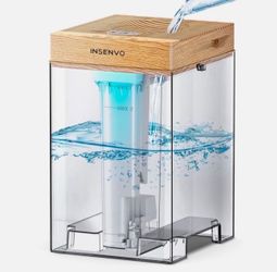 INSENVO Humidifier 7.5L for Bedroom, Anti-leak Design & Top Fill, Ultrasonic Cool Mist Air Humidifiers Indoor for Baby & Plants, Disassemble & Clean E