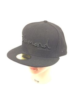 Diamond Supply Co. OG Script Fitted Hat 7-3/4 New Era • NEW