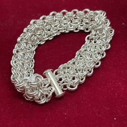 Fancy Sterling Bracelet 