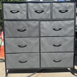 9-Drawer Fabric Storage Dresser