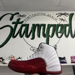 Jordan 12 Cherry 