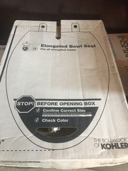 Kohler toilet seat